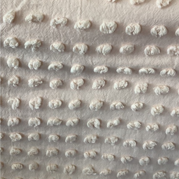 Vintage Twin size Chennile Duvet Cover/Bedspread and Sham - Picture 3 of 8